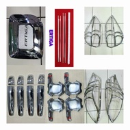 Chrome accessories package for old Ertiga 2013-2015