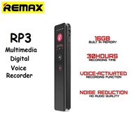 REMAX RP3 - Multimedia Digital Voice Recorder - 16GB Built-in Memory