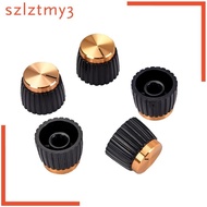 [szlztmy3] 5 Pieces Guitar AMP Amplifier Knobs with Amplifier Replacement Parts