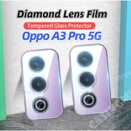 Oppo A3 Pro 5G 2024 3D Camera Lens Protector For Oppo A3 Pro A3Pro 3A OppoA3Pro 5G 4G 2024 Clear Tra