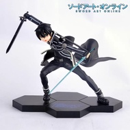 Sword Art Online Kirito Black Swordsman Dual-Wield Two Sword Style 15cm Action Figure