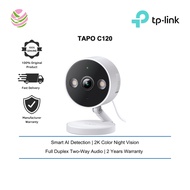 TP-Link Tapo C120 (4MP) Tapo Indoor / Outdoor Wi-Fi Home Security Camera with 2K Color Night Vision