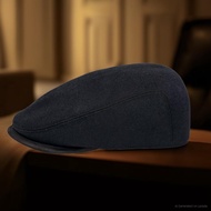 Topi Flat Cap Original Seamanhood Topi FlatCap Ivy Cap Topi Copet Derby Hat Topi Kodok Wool Black Ko