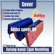 [ONLY Cover] 4-Fold Zippered Foam Mattress Cover 10 cm Thick Inoac Foam Mattress Cover/ Zippered Bed