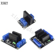 Smart Electronics 1/2/4 Channel 5V DC Relay Module Solid State Low Level G3MB-202P Relay SSR AVR DSP