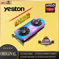 YESTON 580 8G YESTON 580 8G YESTON AMD Radeon RX580 8G 256Bit Double Fan 14Nm 8Pin Graphics Cards GP