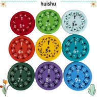 HUISHU Math Fidget Spinners, Subtraction Addition Educational Learning Tool, Fingertip Math Multicol
