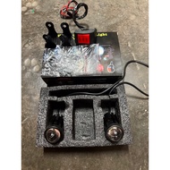 <OFFER SEPASANG>MOTORCYCLE MINI SPORT LIGHT SET LAMPU SPORT LIGHT HANDLE SWITCH ON OFF BRACKET SPORT