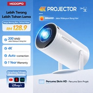 MODOFO Projector 4K for Phone Bluetooth Android Portable TV  Wifi 1080P Ultra HD LCD,Projektor 迷你投影仪