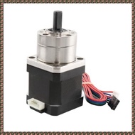 Geared Stepper Motor Gear Motor Planetary Gearbox Geared Motor -17 Ratio 5.18:1 for 3D Printer DIY R