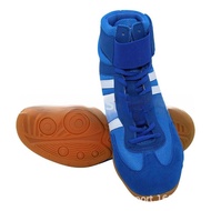 Professional มวยรองเท้าสําหรับบุรุษและสตรีการฝึกอบรมการแข่งขันฟิตเนสรองเท้าศิลปะการต่อสู้มวยปล้ํา CO