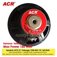 " Speaker 12 Inch ACR 1240 - PA Classic Speaker ACR 1240 12 Inch - PA