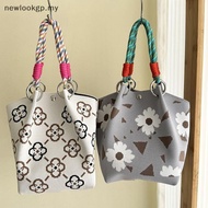 XXHZ Butterfly Knitted Buet Bag Women's Fashion Handbag Versatile Knitted Wrist Bag Shopping Handbag