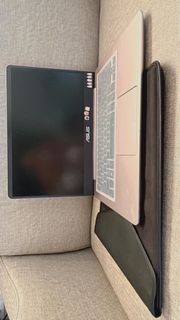 ASUS ZenBook玫瑰金14吋輕薄型筆電