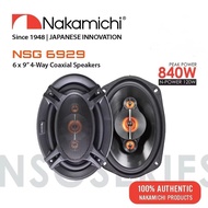 Nakamichi NSG6929 6x9" 4-Way Coaxial Speakers Car Speaker | Speaker Kereta | 6x9 Inch Speaker NSG 69