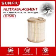 CJ7F 2015pm การเปลี่ยนไส้กรองสำหรับ C588fg30-m16 2-4l ดีเซลเครื่องยนต์รถบรรทุก 588fg 588fh การใช้น้ำ