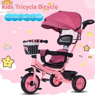 Stroller Bike For Kids Tricycle Children's Tricycle Trolley Bike For Kids Boy 3 To 5 Boy And Girl Outdoor Toys For Kids