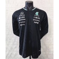 1:1 Original Version Long sleeve 2026 2027 Mercedes AMG Petronas F1 Hoodie Team Driver T-Shirt black