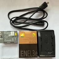 超低價熱賣Nikon 尼康電池 EN-EL3e  MH-18A 充電器 D700 D90 D80 D70 D50 D3