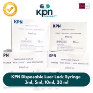 Disposable Syringe Picagari Luer Lock  3ml/3cc 5ml/5cc 10ml/10cc 20ml/20cc 1 Box 100pcs