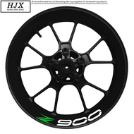 For Kawasaki Z900 Motorcycle Z 900 Logo Inner And Outer Wheel Hub Decal Decoration Modification Set 