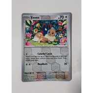 Pokemon eevee shrouded fable card