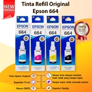 Tinta Refill Epson 664 Original (1 SET ) L100 L110 L120 L200 L210 L220