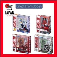 [Direct From Japan] BANDAI Mobile Suit Gundam ROBOT Spirits Miniature Collection x All 4 Types Set F