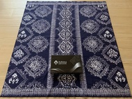 sarung ashima dewasa as01 monokrom biru putih abstrak navy songketan batik inkou santri hadroh pondo