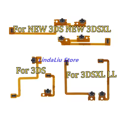 1Set For 3DS 3DSXL NEW 3DS /NEW 3DSXL L R Button Switch Ribbon LR Left Right Button MicroSwitch Ribb