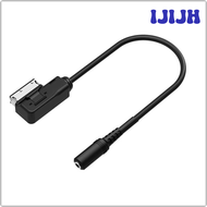 IJIJH AMI MMI AMI Auxiliary Cable for Car, 3.5mm Music Audio &amp; Sound Adapter for AUDI A3, A4, A5, A6, Q5, Q7 CarPlay TGBFB