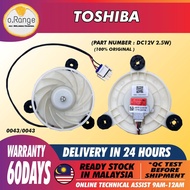 DC12V 2.5W TOSHIBA REFRIGERATOR FAN MOTOR/DC FAN/ MOTOR KIPAS PETI SEJUK