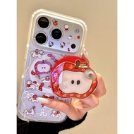 Childlike Bowknot Star Pony Carousel Suitable for iphone17promax16Phone case15