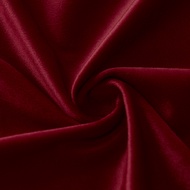NAPEARL 1PC Solid Color Velvet Skin Friendly European Blackout Curtains Luxurious 70-80% Efficient S