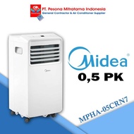 PROMO - AC MIDEA PORTABLE 0,5 PK 1/2 PK MPHA-05CRN7 LOW WATT AC PORTABLE