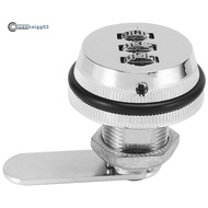 .Alloy Code Combination Cam lock Keyless Post Mail Box Cabinet RV 3 Dial