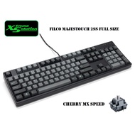 Filco Majestouch 2SS Edition - 104 Keys Mechanical Keyboard | Speed Switches | Cherry MX Switches