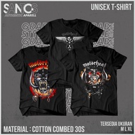 Motorcycle Head Band T-Shirt Metal Band T-Shirt/ Rock Band T-Shirt/ Band T-Shirt/ Distro T-Shirt/