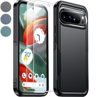 for Google Pixel 10 Pro XL Case with 2 Pack[ Glass Screen Protector][Dual Layer]Shockproof Protectiv