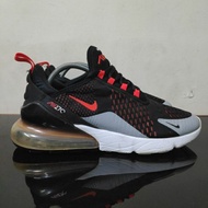 Running Shoes Second NIKE AIR MAX 270 BLACK BRIGHT CRIMSON Size 42.5 (27Cm)