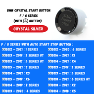 🇲🇾 BMW Crystal Push Start Button Transparent Light Start Button For BMW F & G Series F10 F30 F25 G01