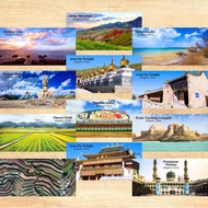 Qinghai Souvenir Fridge Magnet Door Food Culture Festivities 10 cm x 5