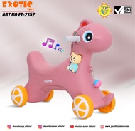 BALANCE BIKE ET-2005 (MUSIC) EXOTIC  sepeda anak  //  k 617 // k618  //  F-103 SPIVA   // k616 // 21