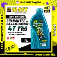 HI-REV Hirev 4T 10W30 s623 SCOOTER OIL 1L [100%ORI] HIREV Skuter Minyak Hitam Motosikal PERINCI MINY