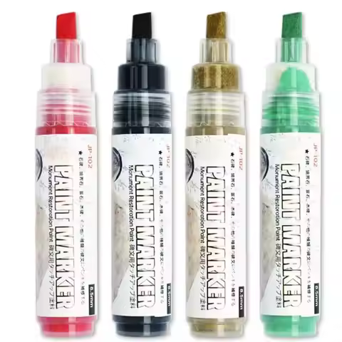 Weatherproof Paint Marker 3mm Stone Paint Pen Quick Drying And Fade Resistant For Tombstone Letterin