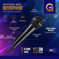 MIC 3 | MIC 5 | Mic 1 original Mic cable 3 meters Microphone cable karaoke vocal audio loudspeaker M