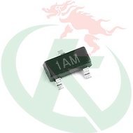 SMD SOT-23 MMBT 2N2222 2N2907 2N3904 2N3906 2N4401 2N4403 2N5401 2N5551 1P 2F 1AM 2A 2T 2L G1 7002 2