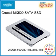 Crucial MX500 2.5-inch SATA Solid State Drive SSD 250GB / 500GB / 1TB / 2TB / 4TB (Brought to you by Global Cybermind)