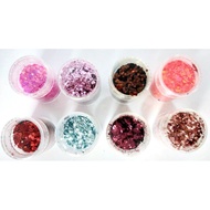 *Ready Stock* 20ml Glitter Flakes Resin Epoxy Nail Art Slime Candles Soap