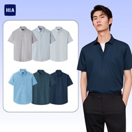 [ODD SIZE] HLA men's short-sleeved shirt, odd size outlet